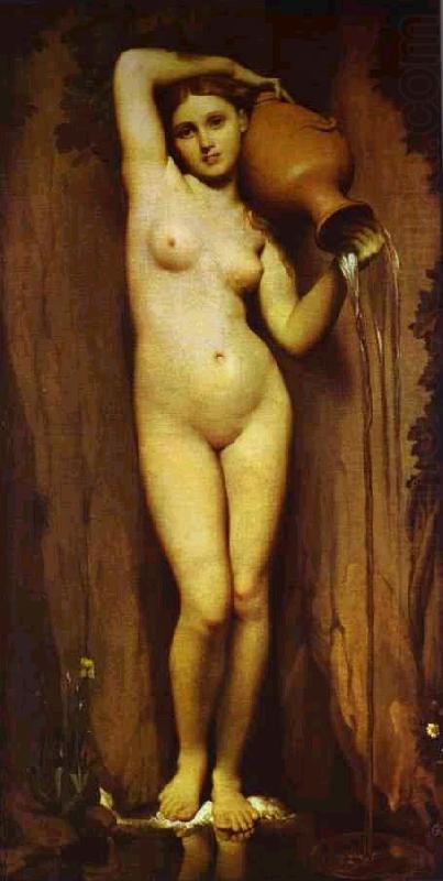 The Source., Jean Auguste Dominique Ingres